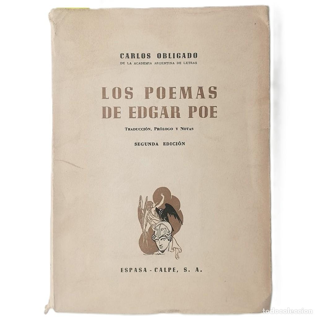 Libros de segunda mano: LOS POEMAS DE EDGAR POE. Obligado, Carlos