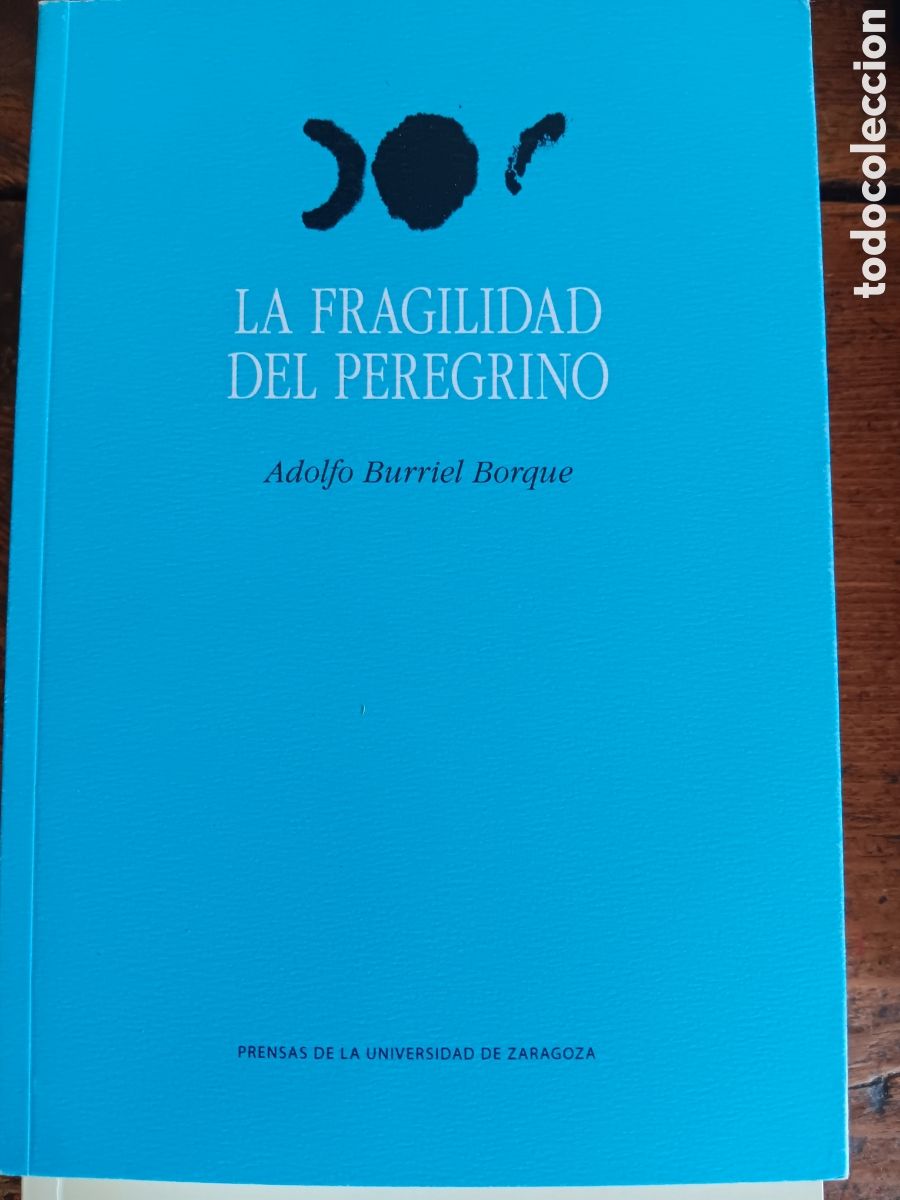 Libros de segunda mano: LA FRAGILIDAD DEL PEREGRINO ADOLFO BURRIEL BORQUE