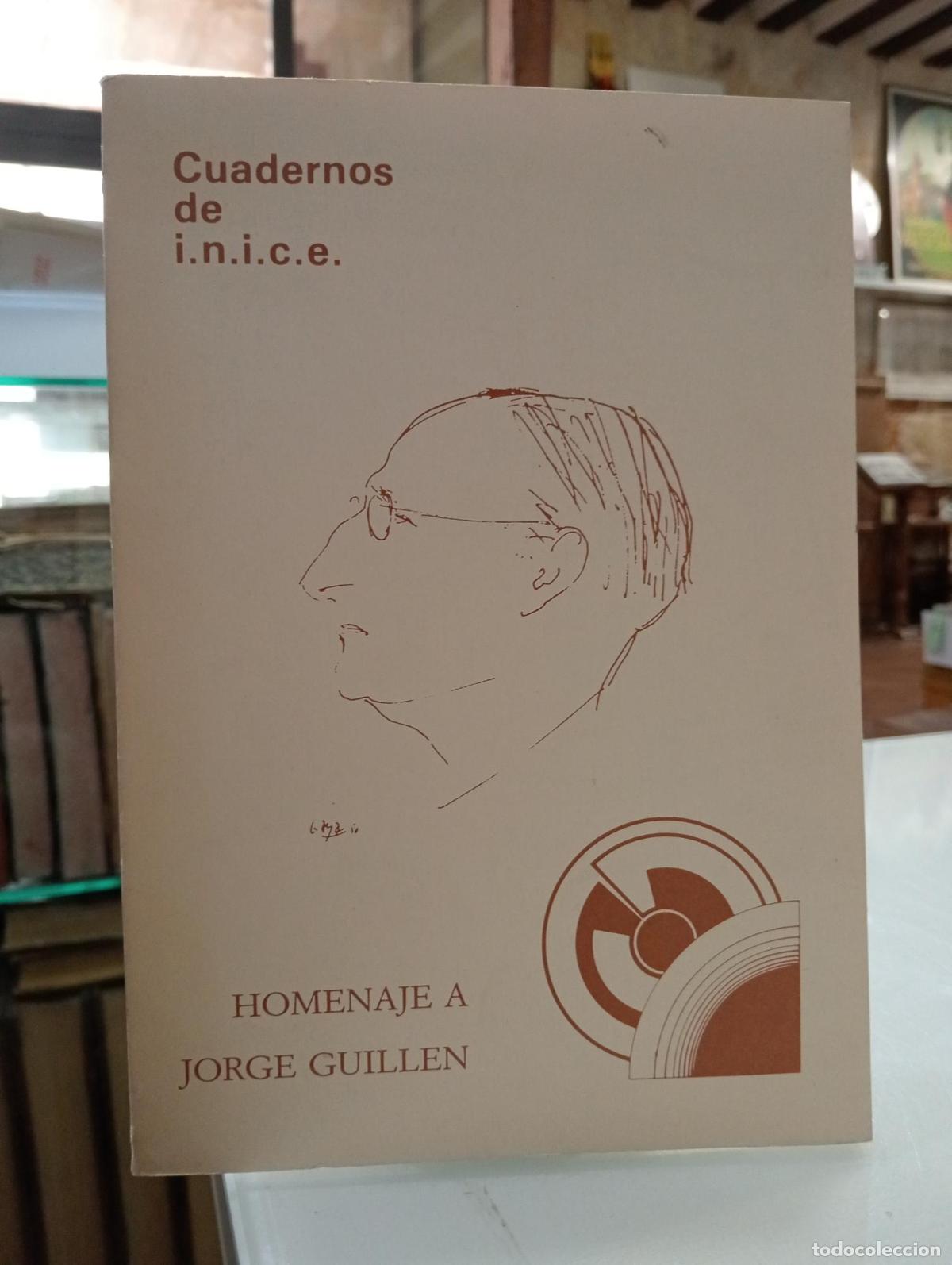 Libros de segunda mano: Cuadernos de I.N.I.C.E. N&ordm;15. Homenaje a Jorge Guill&eacute;n - Vv. Aa.
