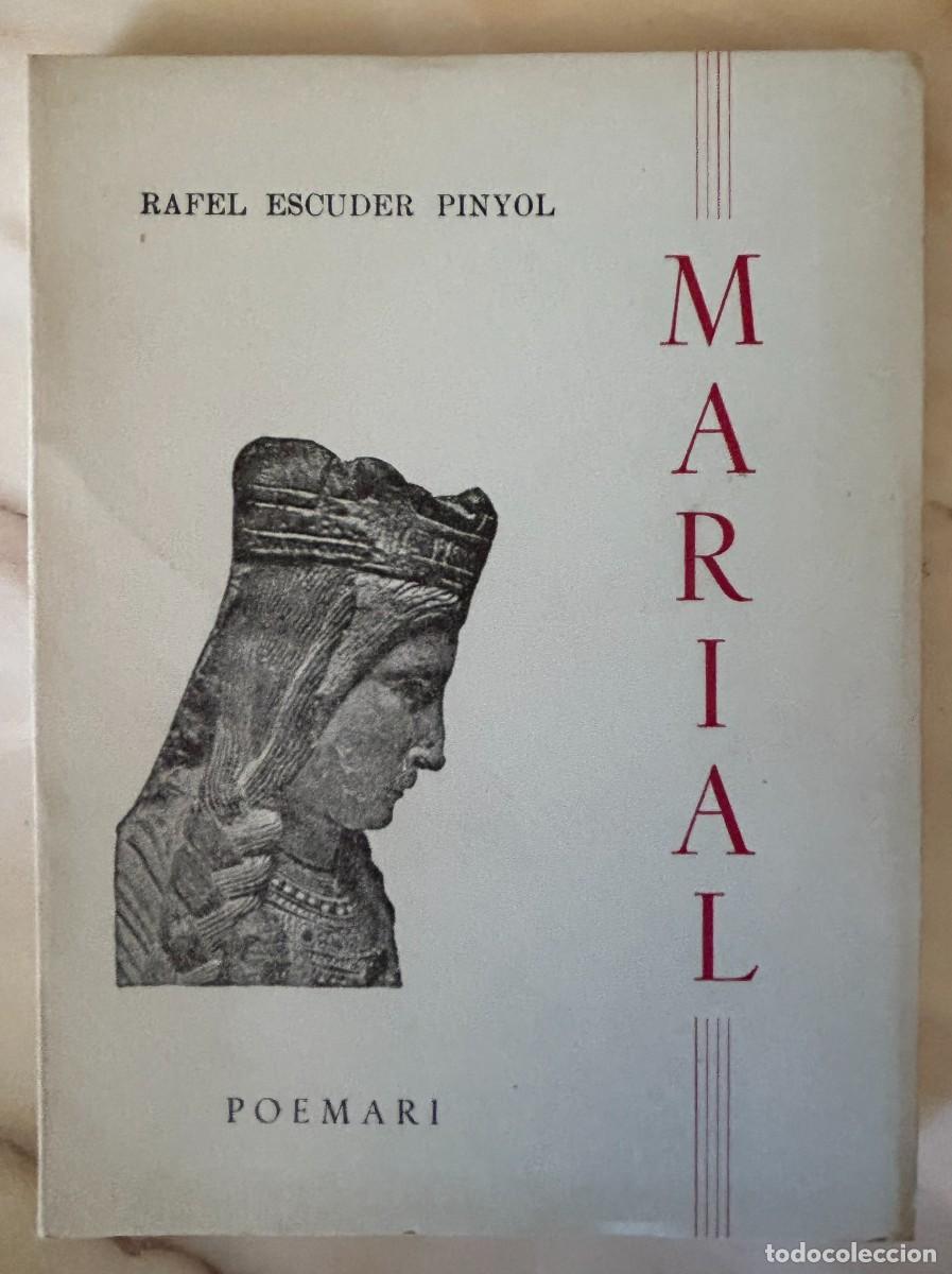 Libros de segunda mano: RAFEL ESCUDER PINYOL - MARIAL POEMARI - SOLSONA 1970 - OBRA DEDICADA A CARDENAL TARANC&Oacute;N