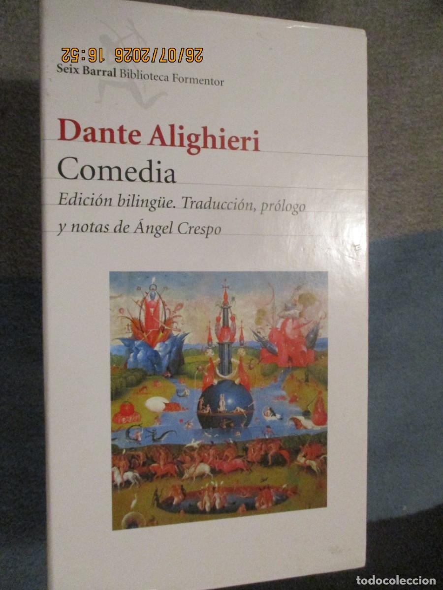 Libros de segunda mano: Divina Comedia - Dante Alighieri (Seix Barral, 2008)
