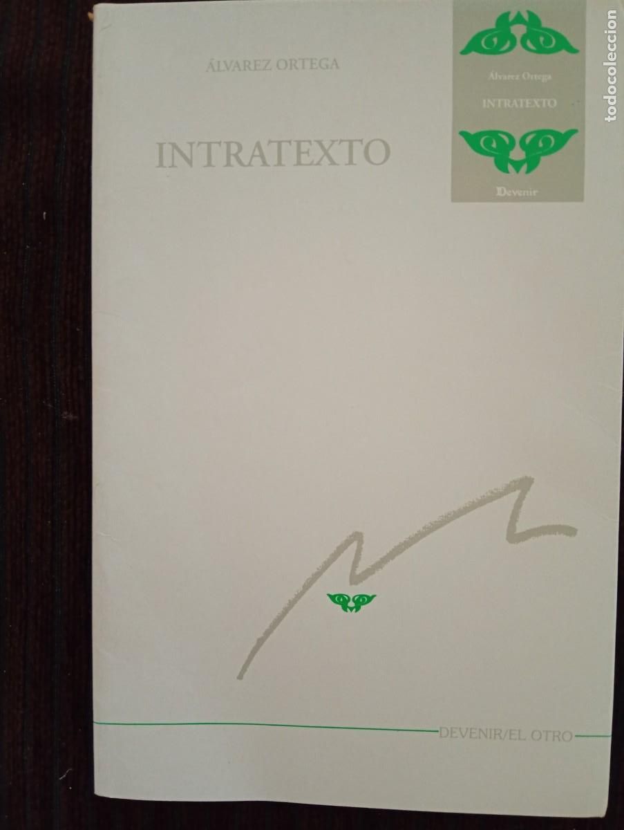 Libros de segunda mano: &Aacute;lvarez Ortega. Intratexto. Devenir - Foto 1