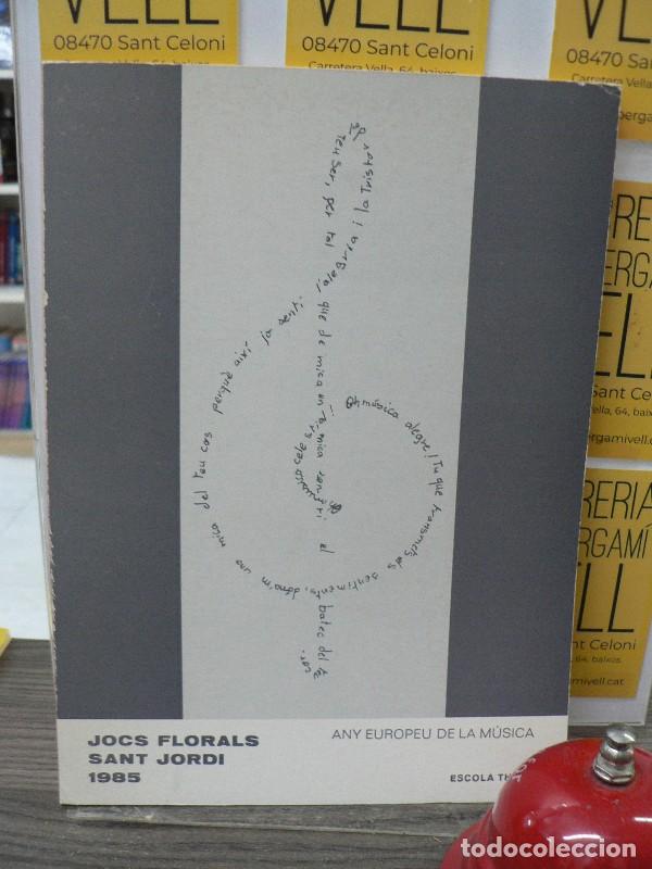 Libros de segunda mano: Jocs Florals Sant Jordi 1985 - Autor sin especificar - Editorial Escola Thau - 1985
