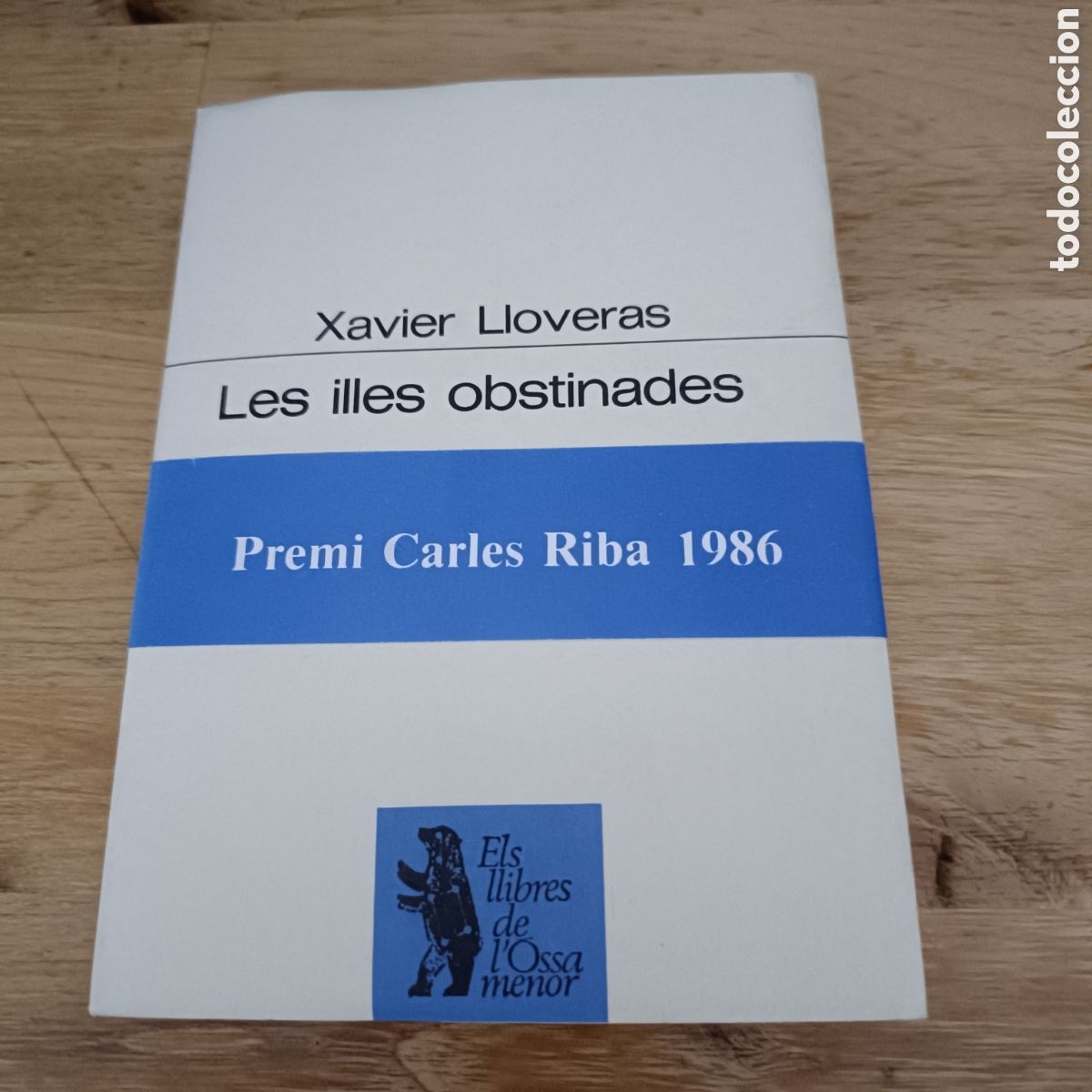 Libros de segunda mano: XAVIER LLOVERAS - LES ILLES OBSTINADES - PROA 1987 - 1a EDICI&Oacute; - SALVADOR DAL&Iacute; - &Oacute;SSA MENOR 145
