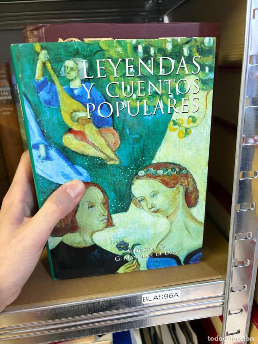 Libros de segunda mano: BLAS96A &mdash; Leyendas y cuentos populares &mdash; Selecci&oacute;n de G. Manrique de Lara.