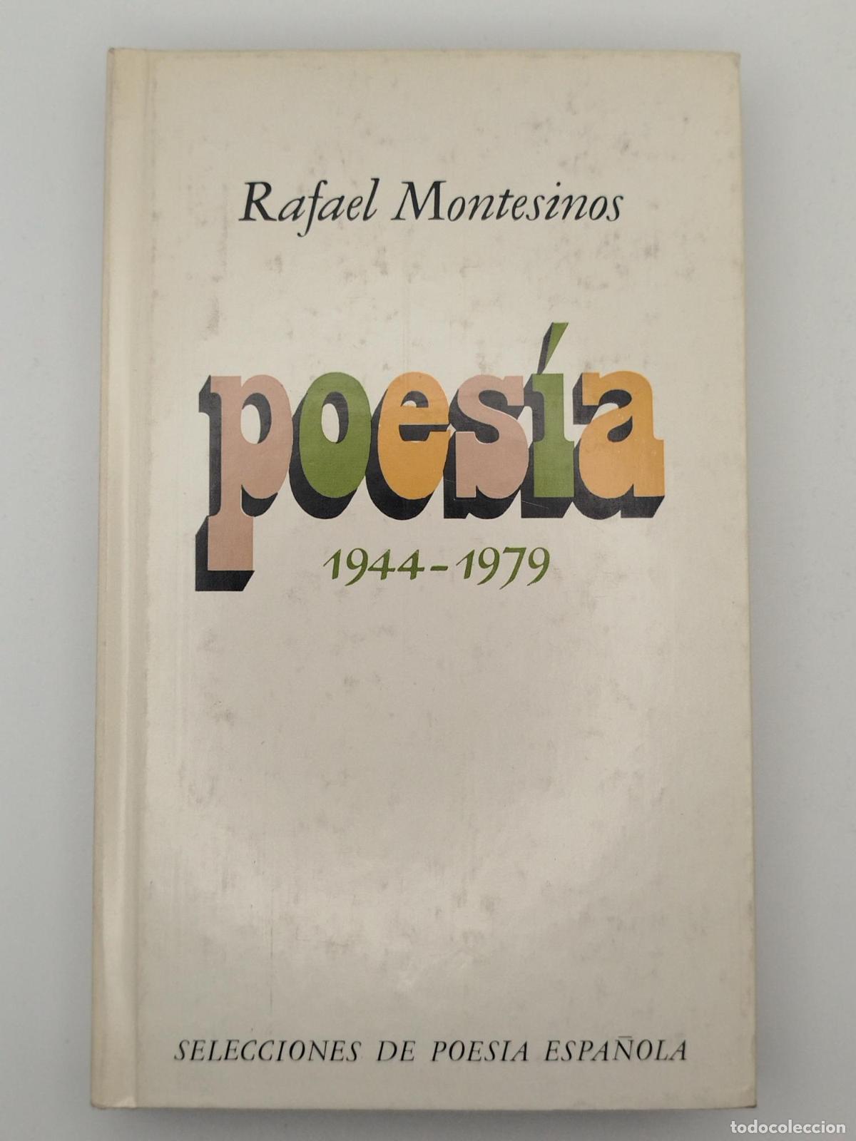 Libros de segunda mano: Poes&iacute;a (1944-1979) - Montesinos, Rafael.