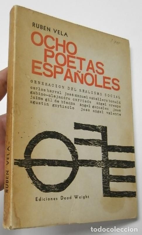 Libri di seconda mano: Ocho poetas espa&ntilde;oles - Vela, Rub&eacute;n