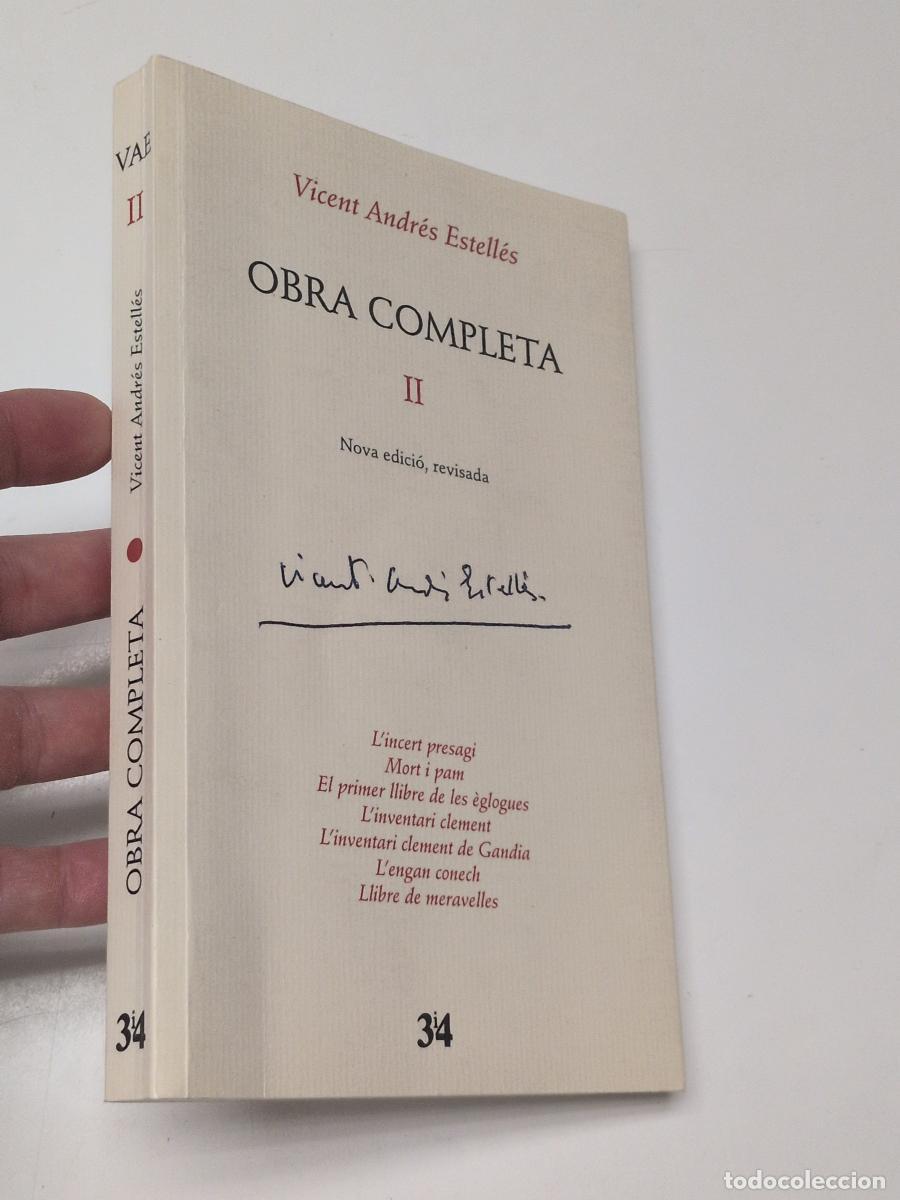 Libri di seconda mano: Obra completa. Volum 2 - Andr&eacute;s Estell&eacute;s, Vicent