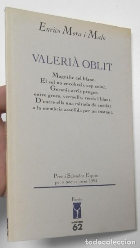 Libros de segunda mano: Valeri&agrave; Oblit - Mora I Malo, Enrico