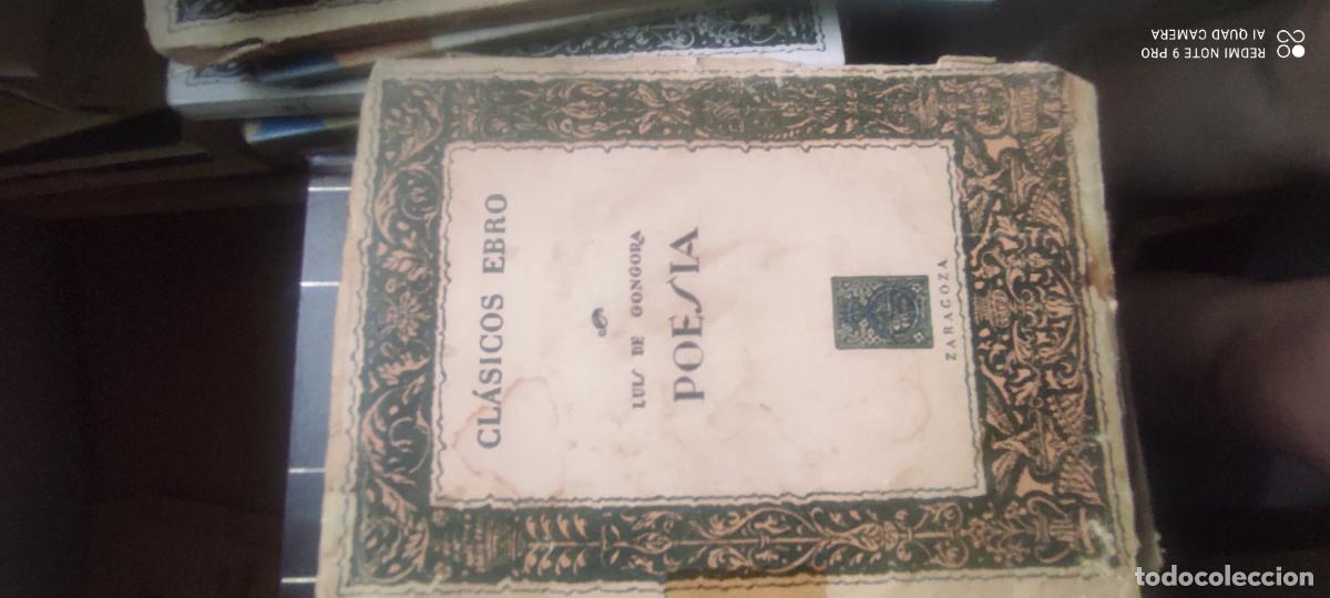 Libros de segunda mano: Cl&aacute;sicos Ebro.- G&oacute;ngora Poes&iacute;a