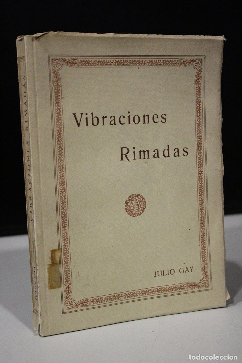 Second hand books: Vibraciones rimadas - Gay, Julio.