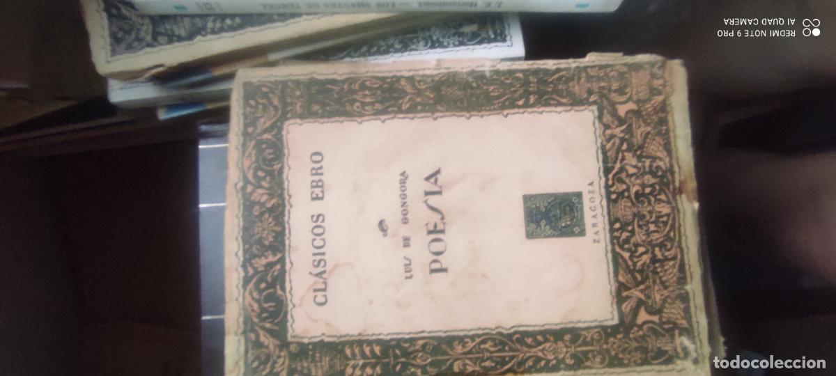 Libros de segunda mano: Cl&aacute;sicos Ebro.- Poes&iacute;a de G&oacute;ngora