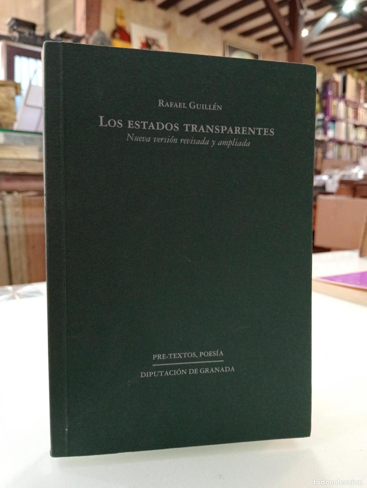 Libros de segunda mano: &nbsp;Los estados transparentes - Guill&eacute;n, Rafael.