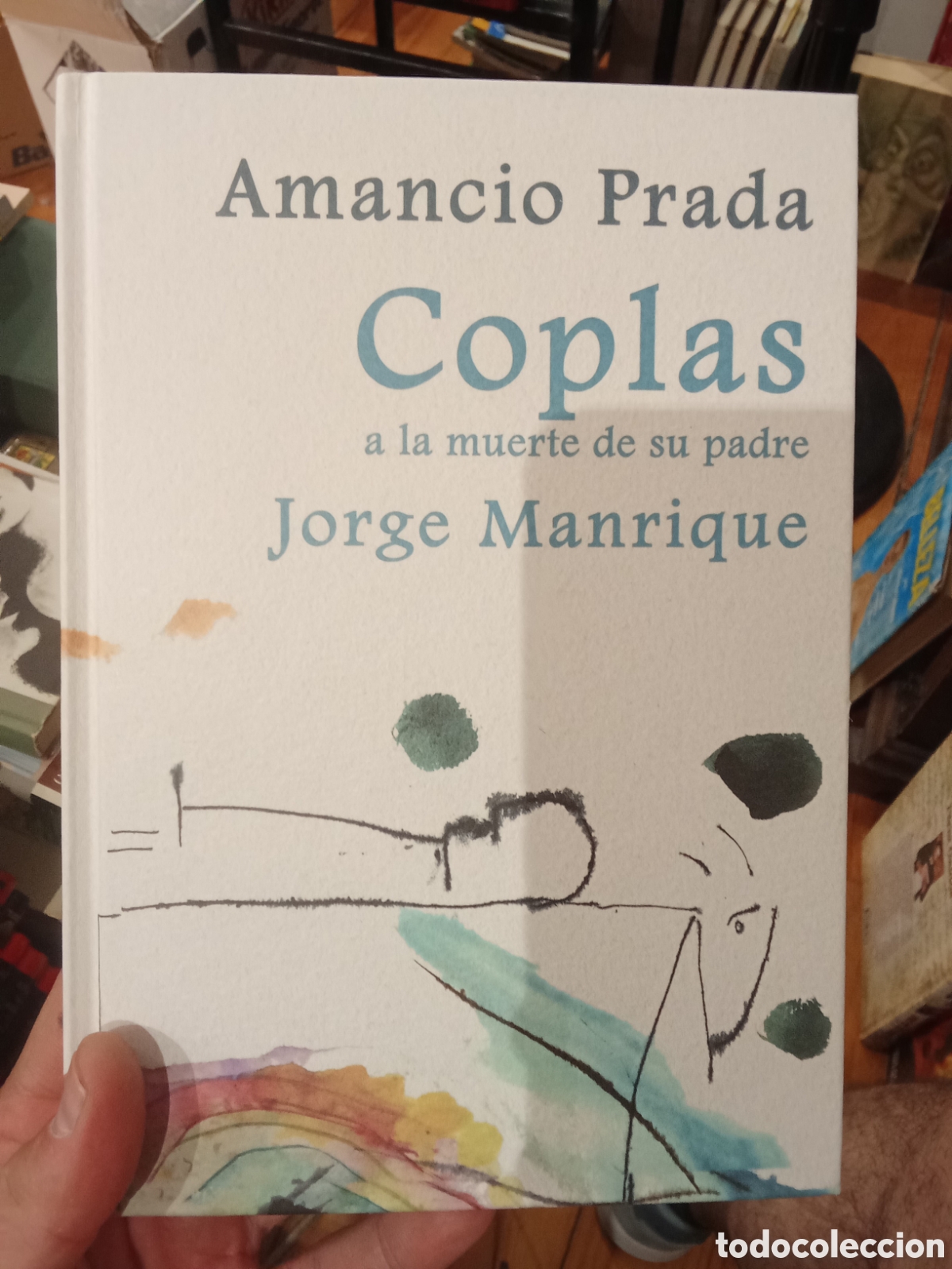 Libros de segunda mano: Coplas a la muerte de su padre Jorge Manrique + CD - Amancio Prada