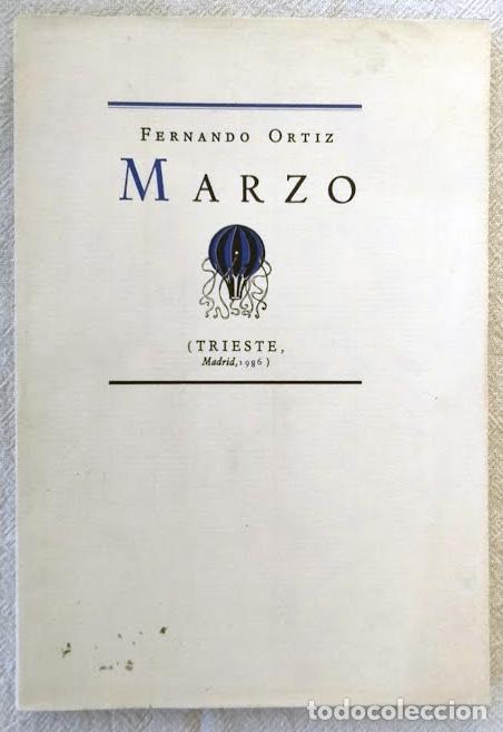 Livres d'occasion: Marzo. - ORTIZ, Fernando.-