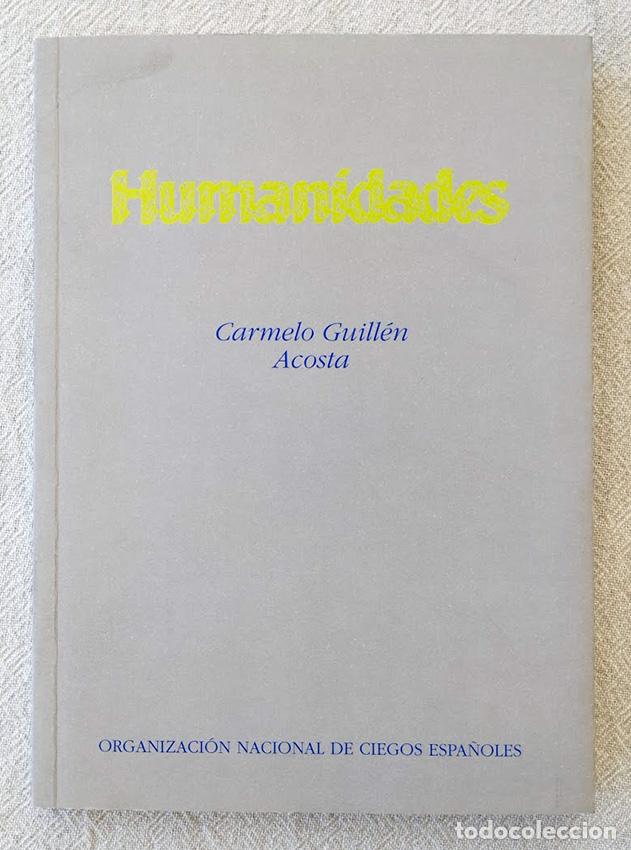 Livres d'occasion: Humanidades. - GUILL&Eacute;N ACOSTA, Carmelo.-