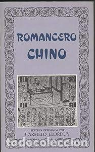Libros de segunda mano: Romancero chino - ELOURDY