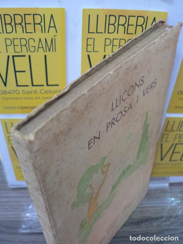 Libros de segunda mano: Lli&ccedil;ons en prosa i vers: dedicades als seus alumnes - Vicen&ccedil; Marin&eacute; i Figuerola - Autor editor - 195