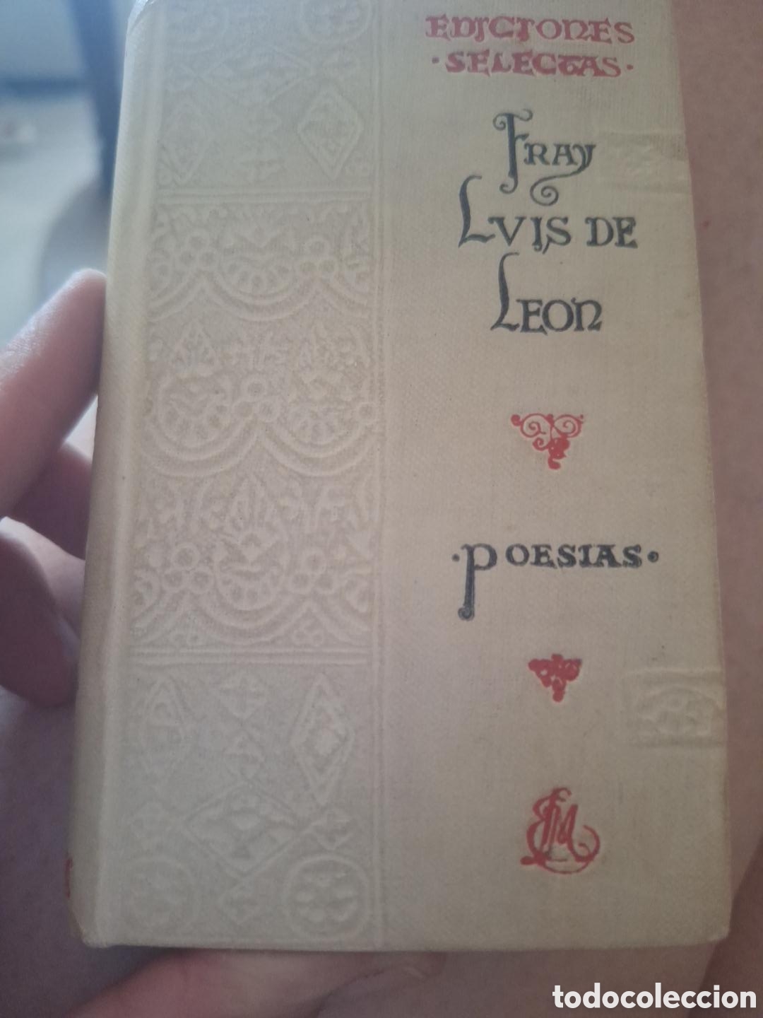 Libros de segunda mano: Poes&iacute;as &mdash; Fray Luis de Le&oacute;n