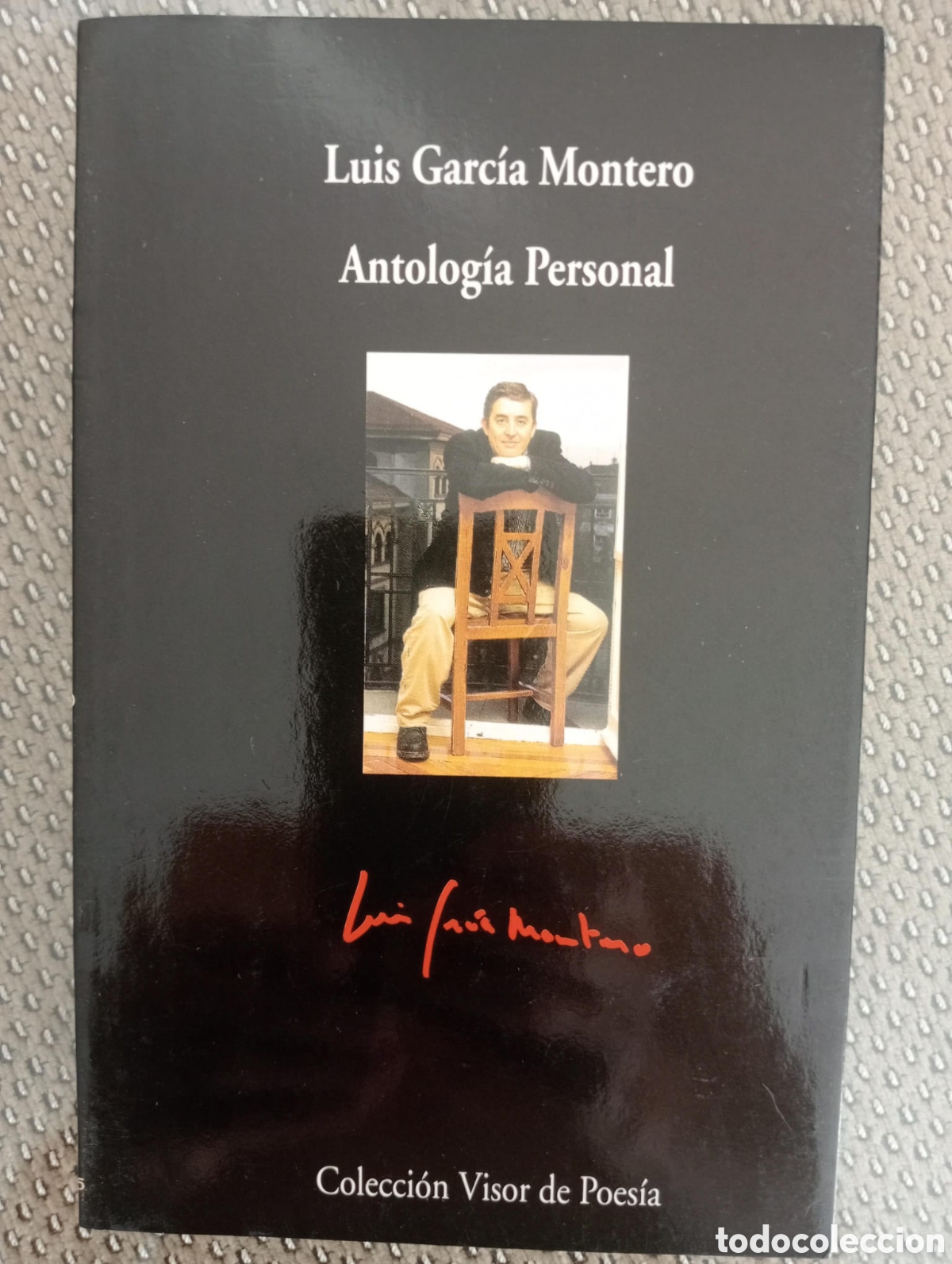 Libros de segunda mano: Antolog&iacute;a personal / Luis Garc&iacute;a Montero. Col Visor de poes&iacute;a, 455