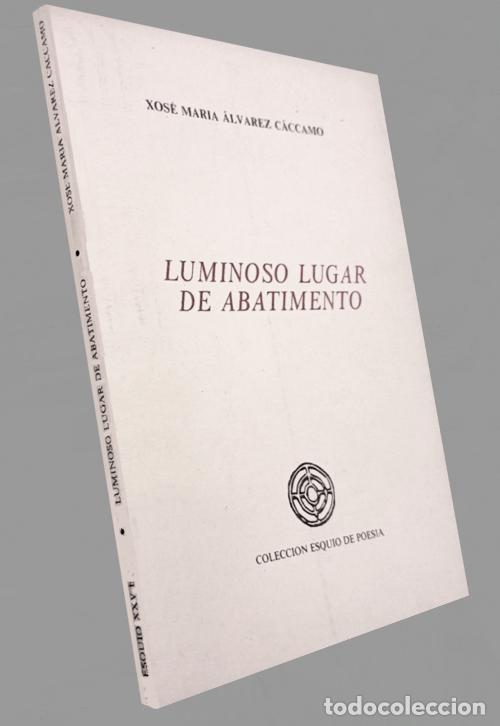 Libri di seconda mano: �M1814 - EL DRAMA DE LA Q XOSE MARIA ALVAREZ CACCAMO. LUMINOSO LUGAR DE ABATIMENTO. POESIA. GALICIA.