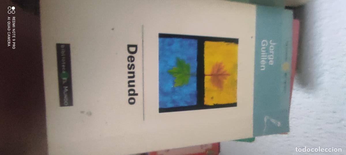 Libros de segunda mano: Jorge Guill&eacute;n. Desnudo