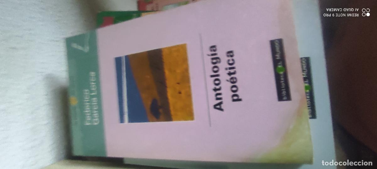 Libros de segunda mano: Lorca Antolog&iacute;a po&eacute;tica