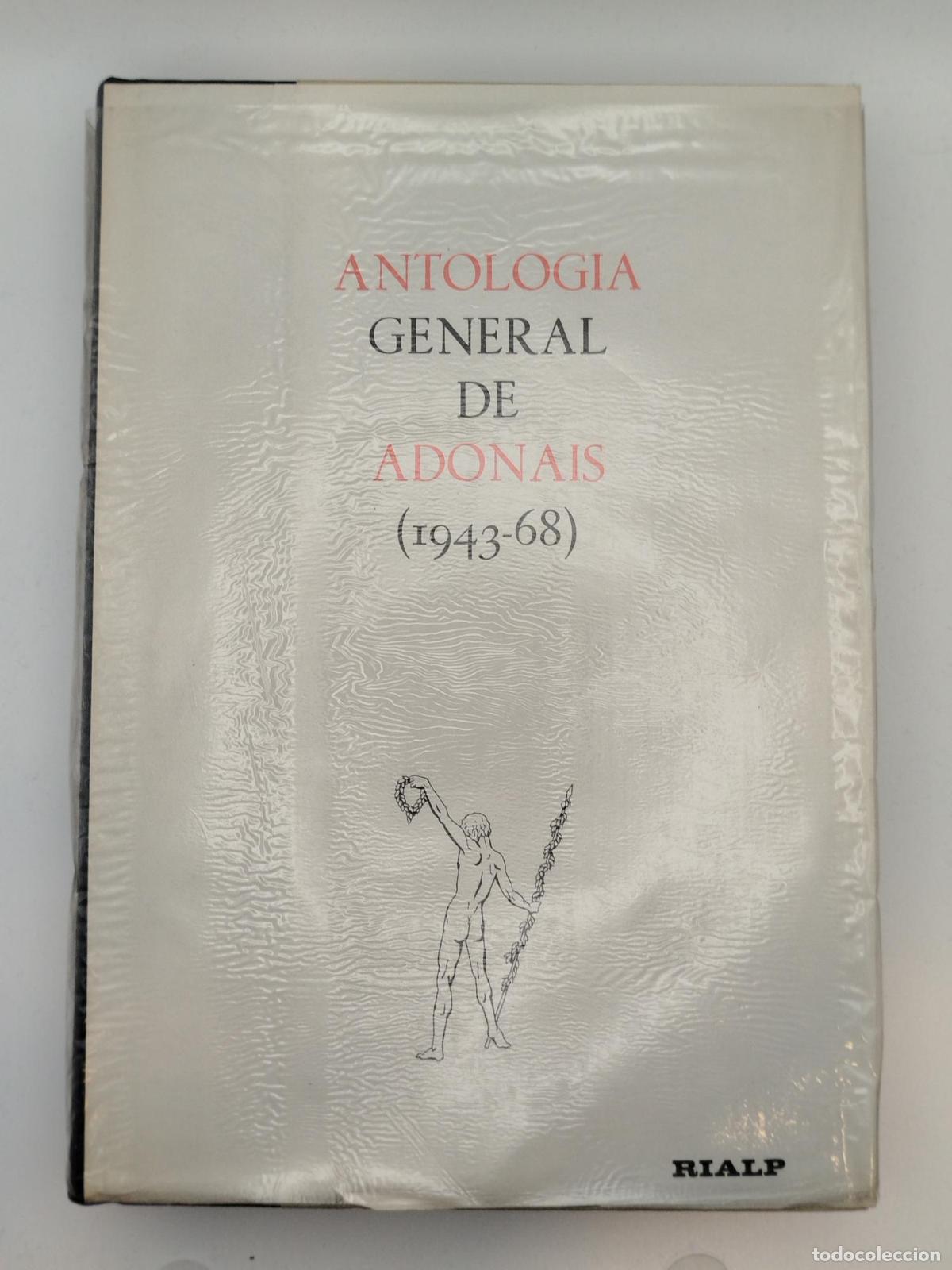 Libros de segunda mano: Antolog&iacute;a general de Adonais (1943-68) -