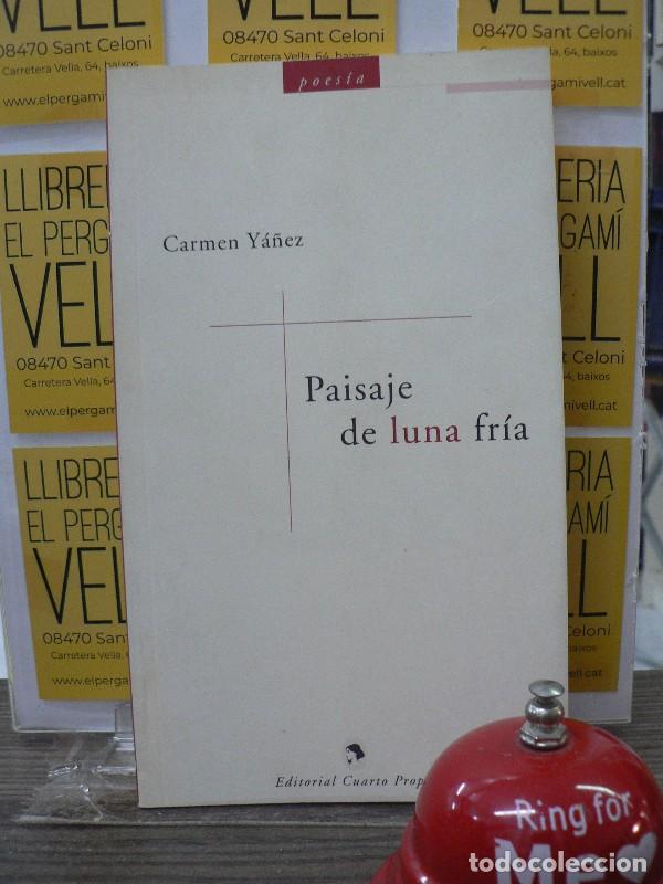 Libros de segunda mano: Paisaje de Luna Fr&iacute;a - Carmen Y&aacute;&ntilde;ez - Editorial Cuarto Propio - Botella del Sur