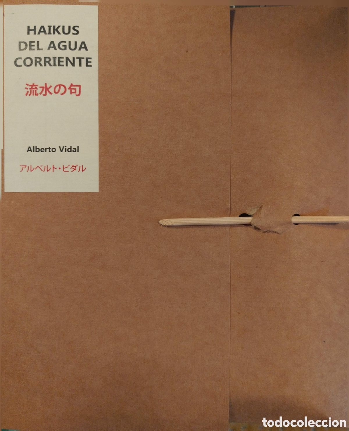 Libros de segunda mano: Haikus del agua corriente. Alberto Vidal. 2018.