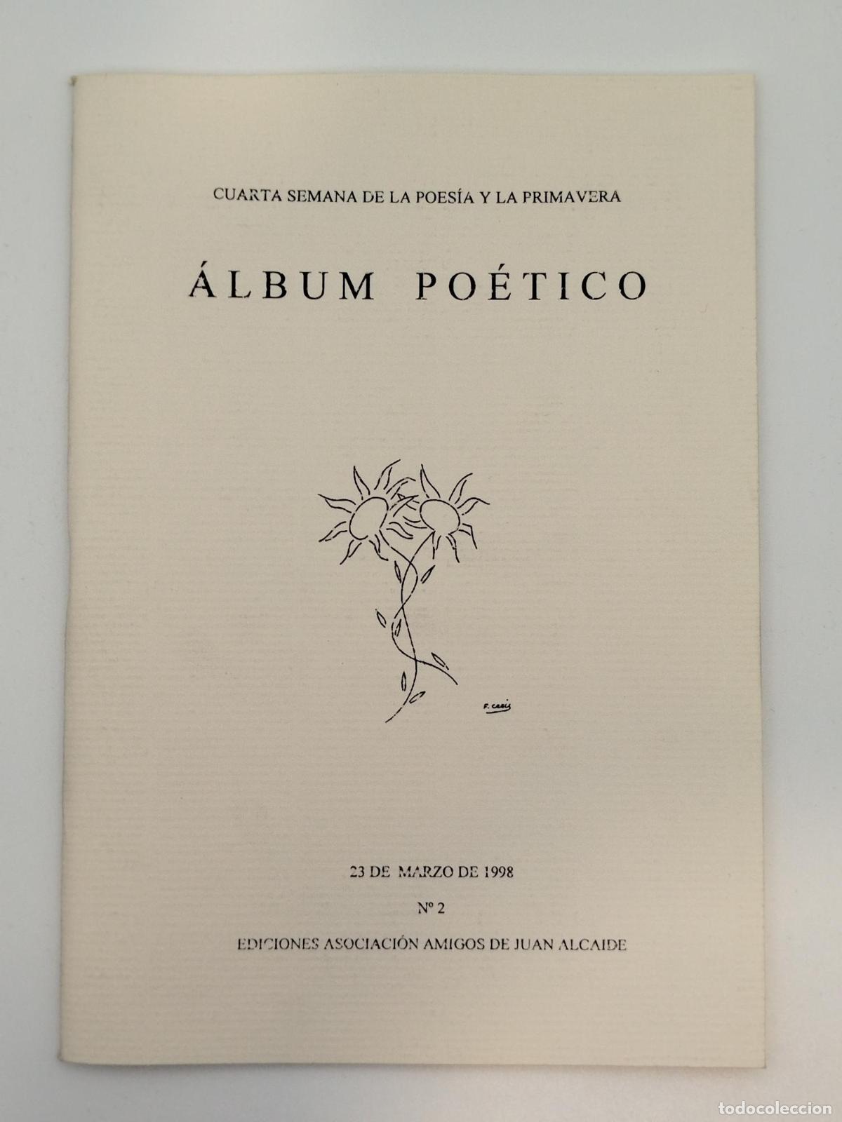 Libros de segunda mano: Cuarta Semana de la Poes&iacute;a y la Primavera. &Aacute;lbum po&eacute;tico N&ordm;2 -