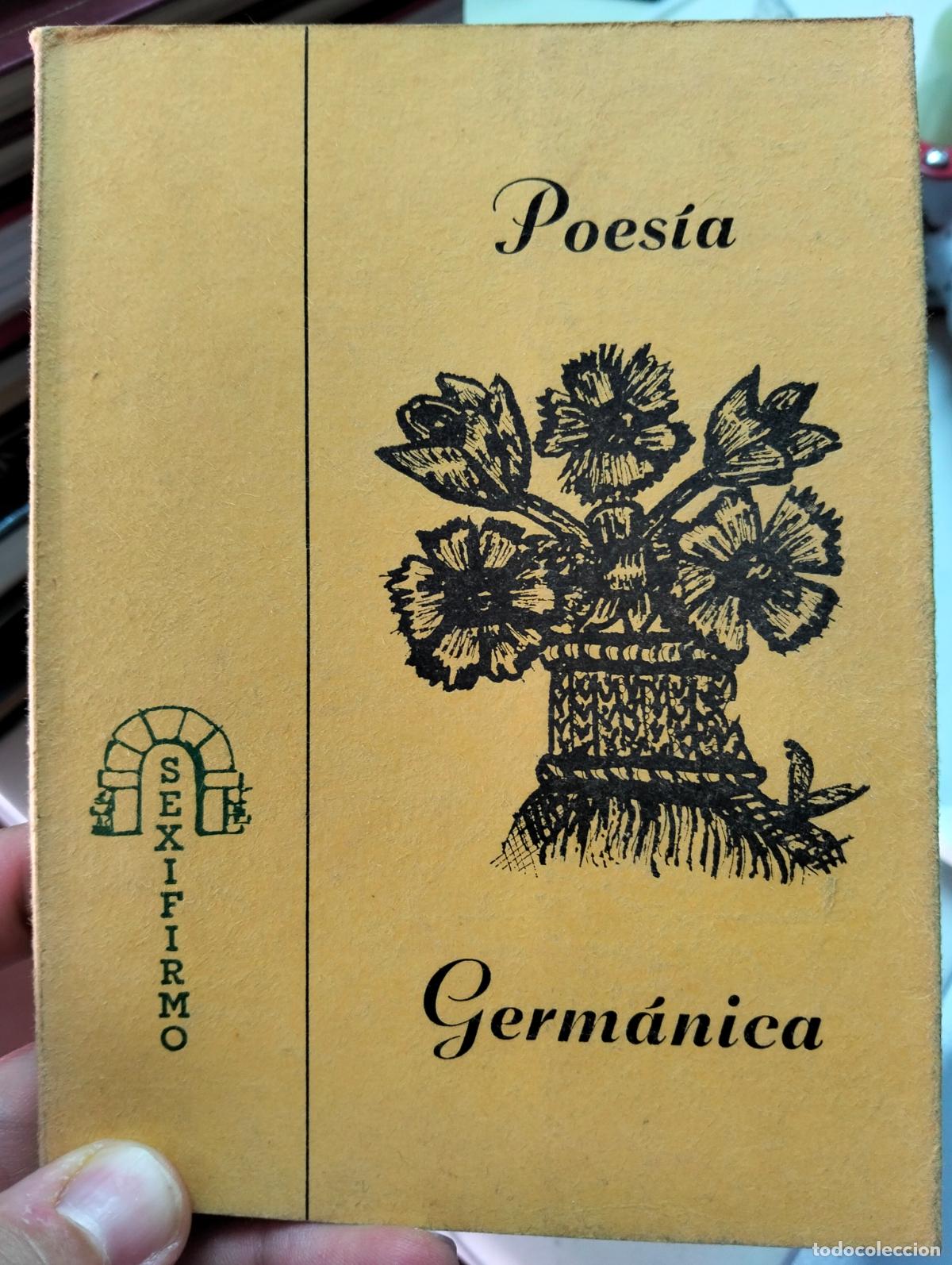 Libros de segunda mano: Raro. Poesia Germanica, ed. Sexifirmo, 1975. VISITA MI CATALOGO. L55