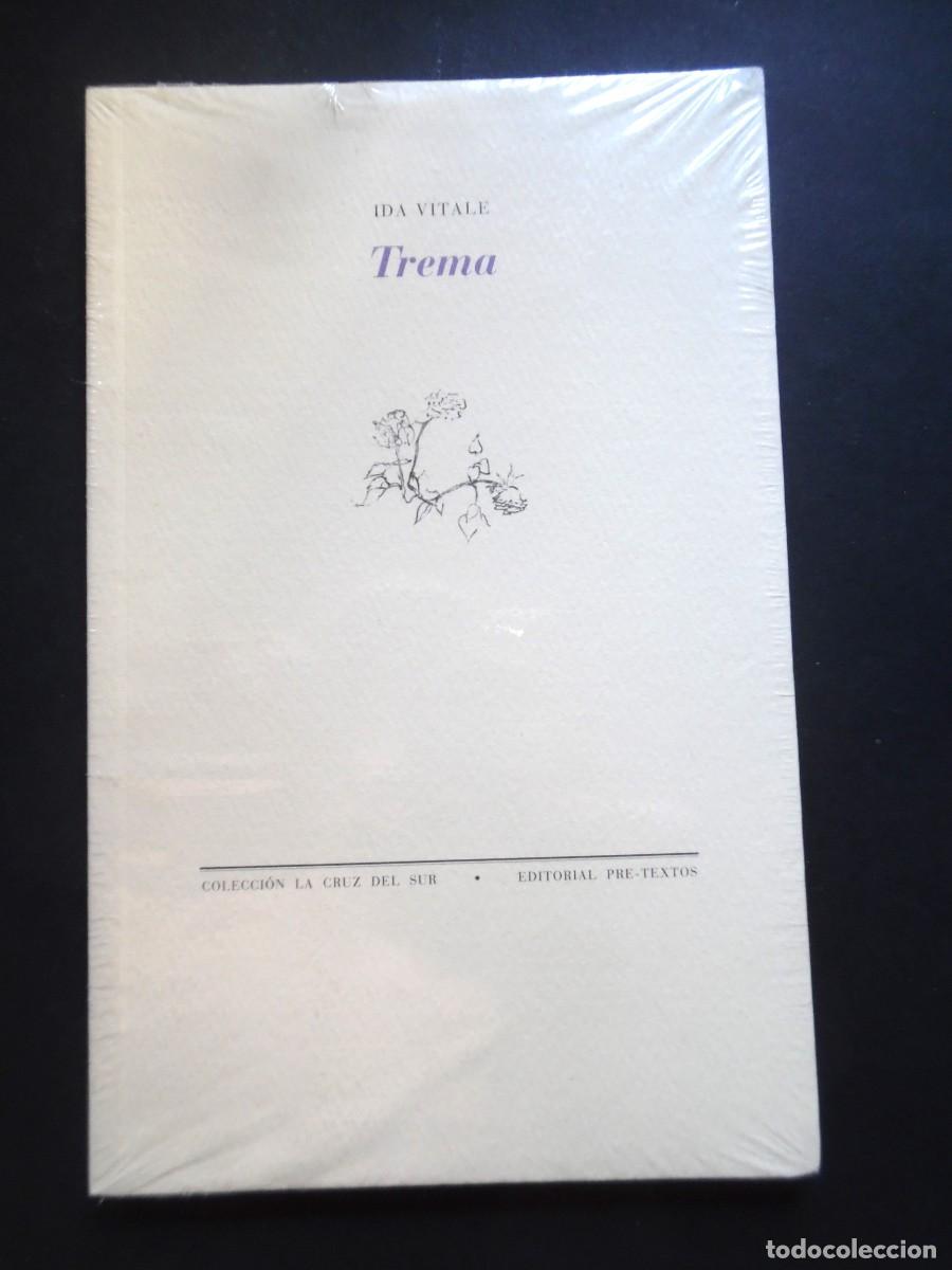 Libros de segunda mano: Trema, poemario clave de la Premio Cervantes Ida Vitale. Precintado. Intacto +marcap&aacute;ginas con poema