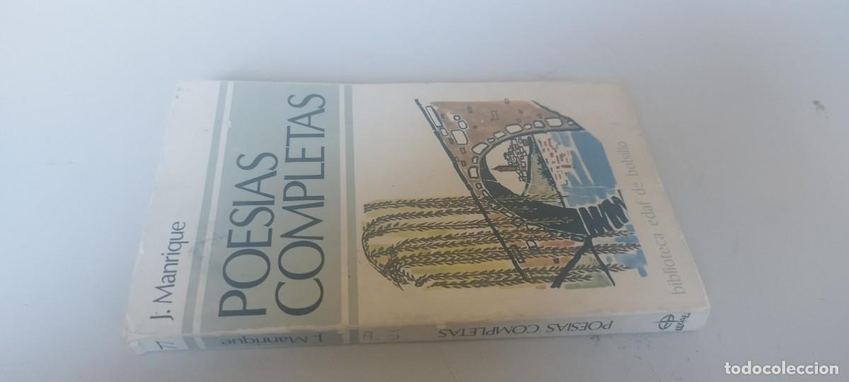 Libros de segunda mano: POESIAS COMPLETAS / J.MANRIQUE / EVA 212 / EDAF