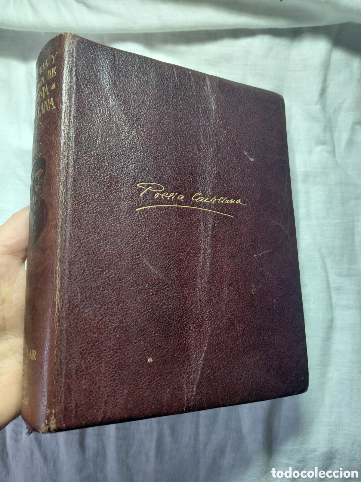 Libros de segunda mano: HISTORIA Y ANTOLOGIA DE LA POESIA CASTELLANA.FEDERICI CARLOS SAINZ DE ROBLES.AGUILAR 1946.-1&ordf; EDICIO