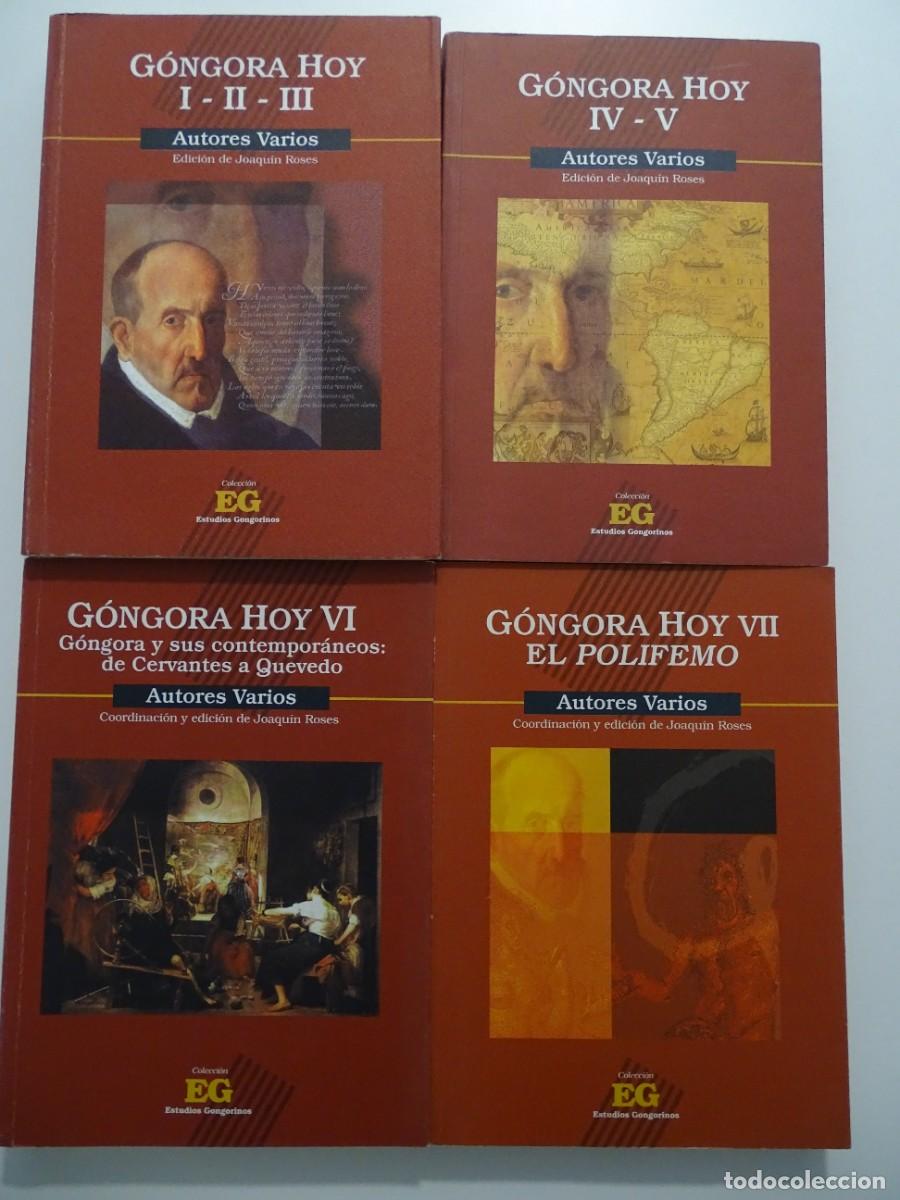 Libros de segunda mano: G&oacute;ngora Hoy. 4 vv.: I-III; IV-V; VI; VII. Coordinaci&oacute;n y edici&oacute;n de Joaqu&iacute;n Roses
