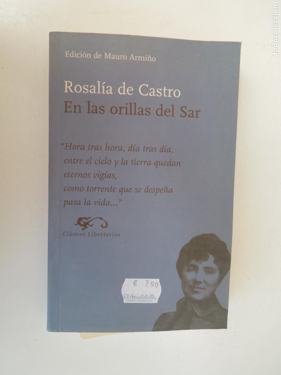 Libros de segunda mano: ROSAL&Iacute;A DE CASTRO - EN LAS ORILLAS DEL SAR - EDICIONES LIBERTARIAS 1&ordf; EDICI&Oacute;N 1998.
