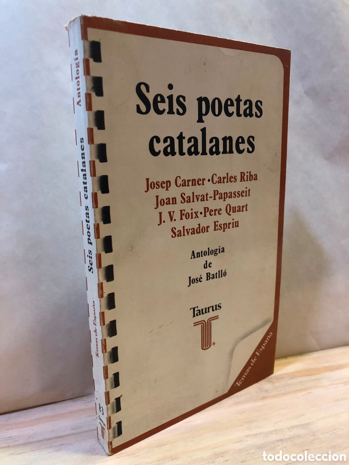 Second hand books: Seis poetas catalanes. Antolog&iacute;a - Jos&eacute; Batll&oacute; (Comp.)