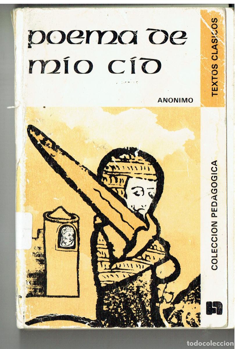Libros de segunda mano: POEMA DE MIO CID. AN&Oacute;NIMO. TEXTOS CLASICOS. COLEC. PEDAG&Oacute;GICA. HARAMBURO EDITOR, 1983(ST/PR5).