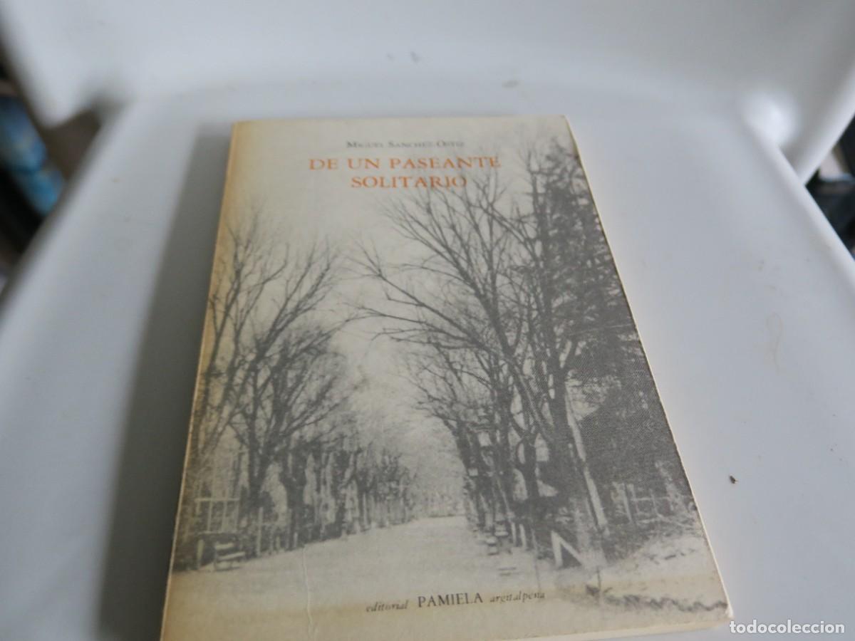 Libros de segunda mano: De un paseante solitario - Miguel S&aacute;nchez-Ostiz