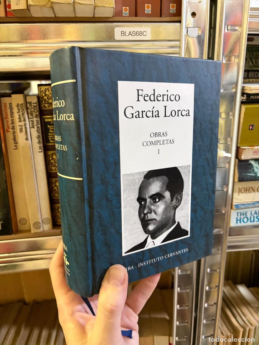Libros de segunda mano: BLAS68C &mdash; Federico Garc&iacute;a Lorca &mdash; Obras completas I &mdash; RBA / Instituto Cervantes &mdash; LIBRO