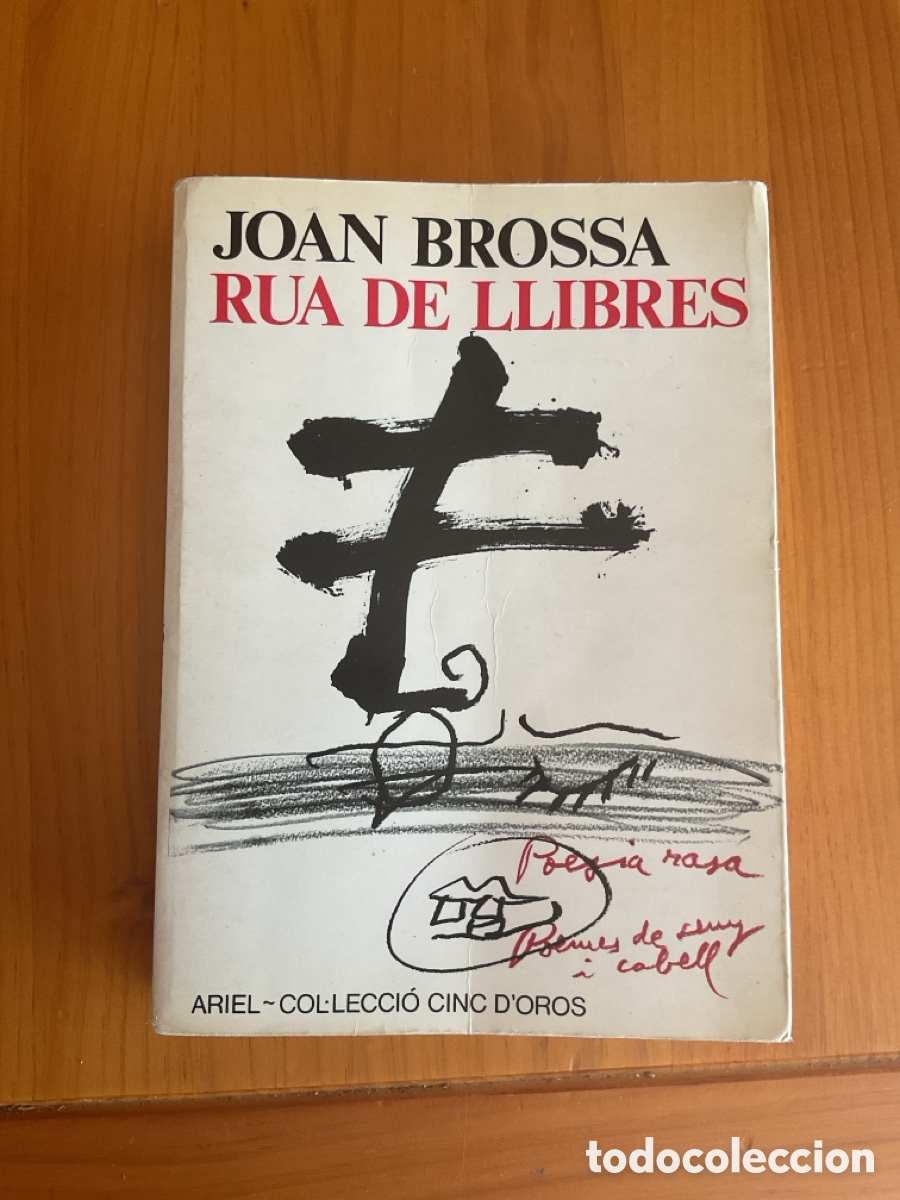 Libros de segunda mano: JOAN BROSSA &ndash; RUA DE LLIBRES | COL&middot;LECCI&Oacute; CINC D&rsquo;OROS | EDITORIAL ARIEL
