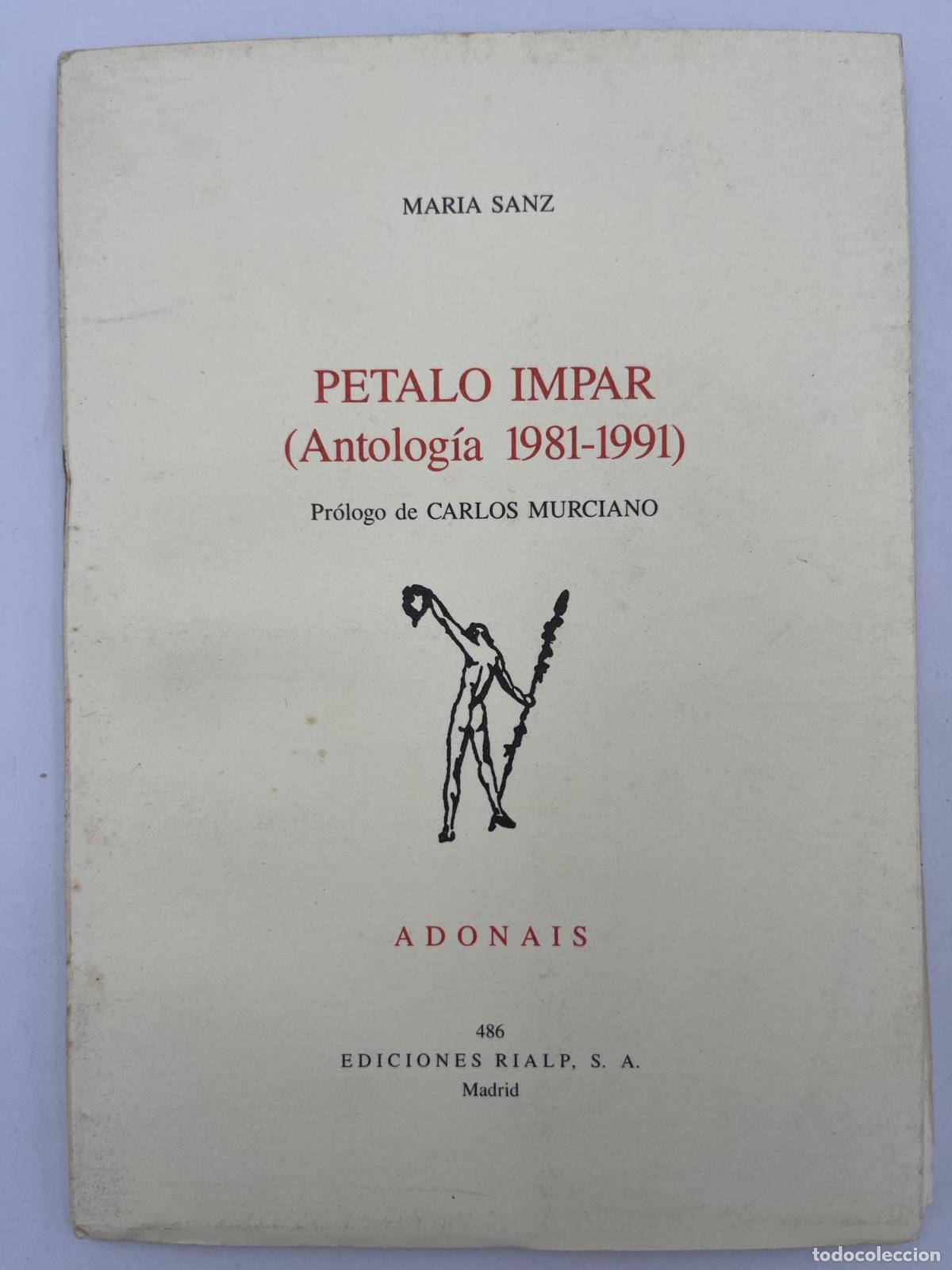 Libros de segunda mano: P&eacute;talo impar - Mar&iacute;a Sanz