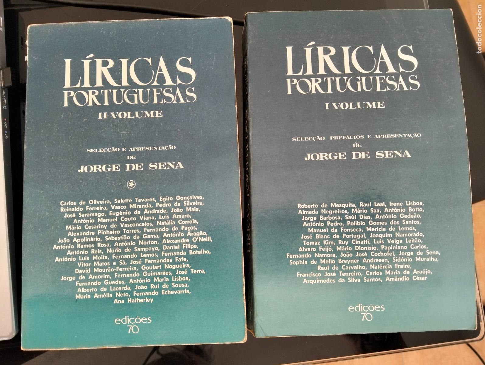 Libros de segunda mano: Literatura Portuguesa, Liricas. Sel. Jorge de Sena, ed. 70. Obra Completa, 1983 VISITA CATALOGO, L55