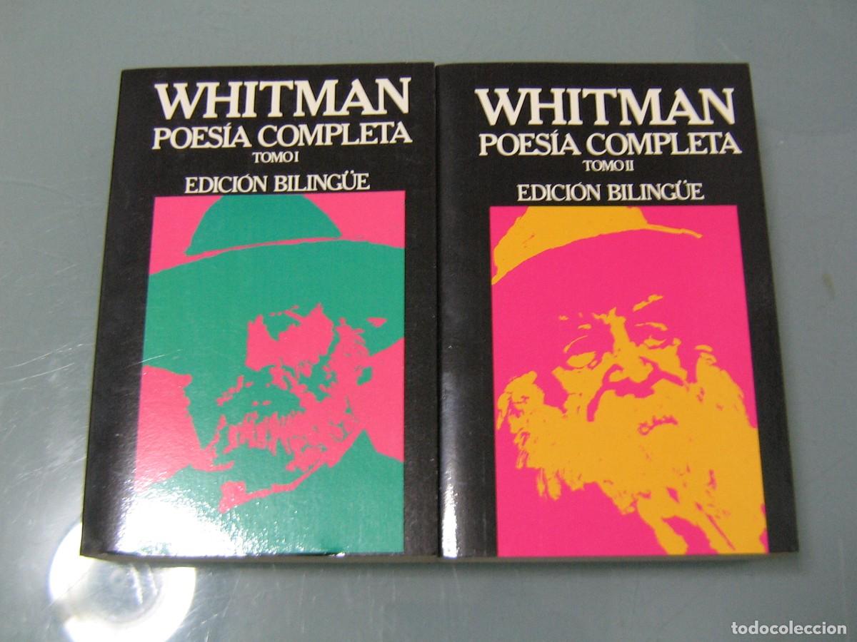 Libros de segunda mano: POES&Iacute;A COMPLETA I y II - Whitman