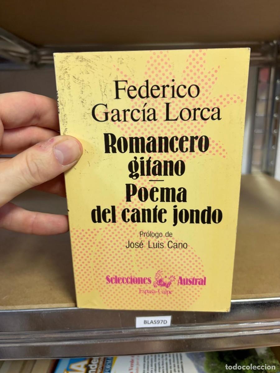 Libros de segunda mano: BLAS97D Federico Garc&iacute;a Lorca, Romancero gitano / Poema del cante jondo, Espasa-Calpe, Selecciones A