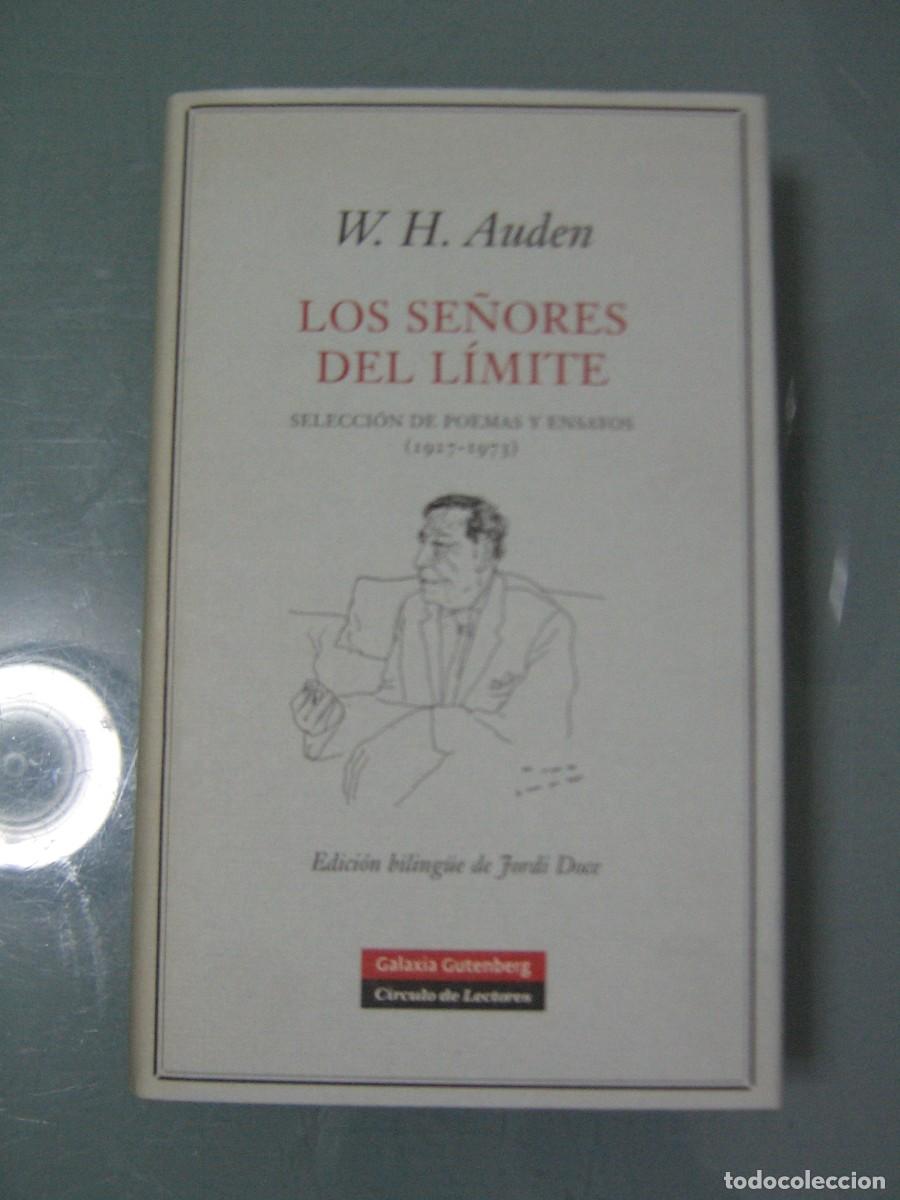 Libros de segunda mano: LOS SE&Ntilde;ORES DEL LIMITE - Auden