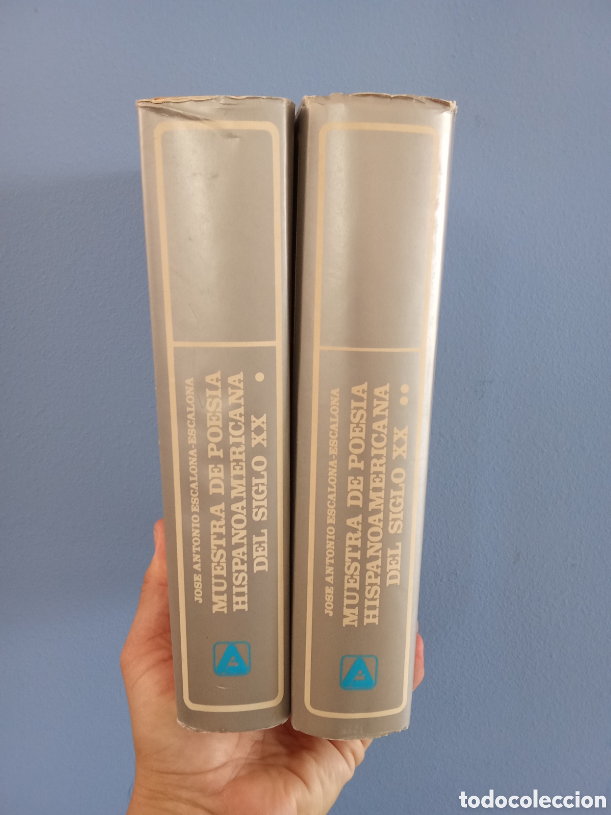 Libros de segunda mano: Muestra de poes&iacute;a hispanoamericana del siglo XX 2 vol&uacute;menes - Jose Antonio Escalona Escalona
