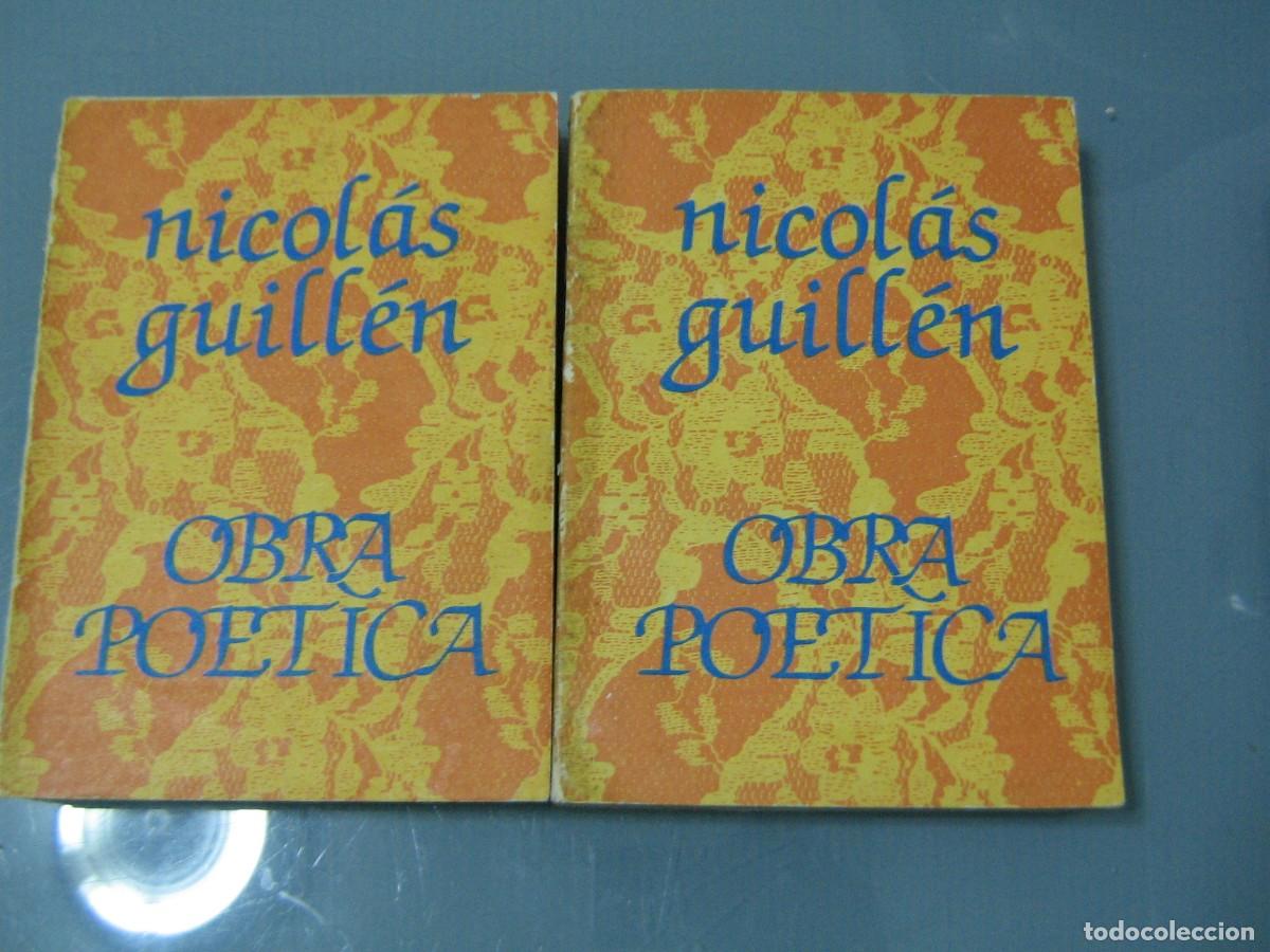 Libros de segunda mano: OBRA POETICA - Nicolas Guillen