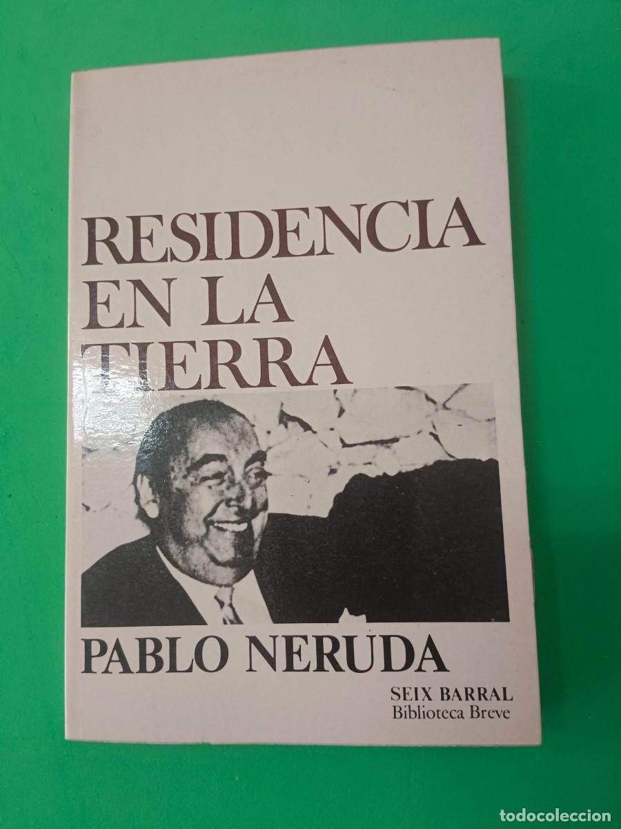 Libros de segunda mano: RESIDENCIA EN LA TIERRA PABLO NERUDA